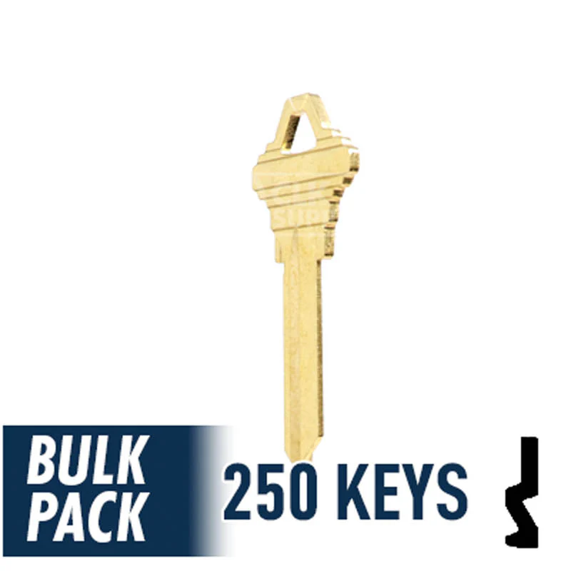 Uncut Key Blank | Schlage | SC4 - 250 Pack by Ilco - Image 10