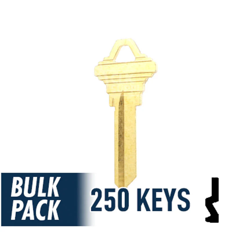 Uncut Key Blank | Schlage | SC4 - 250 Pack by Ilco - Image 12