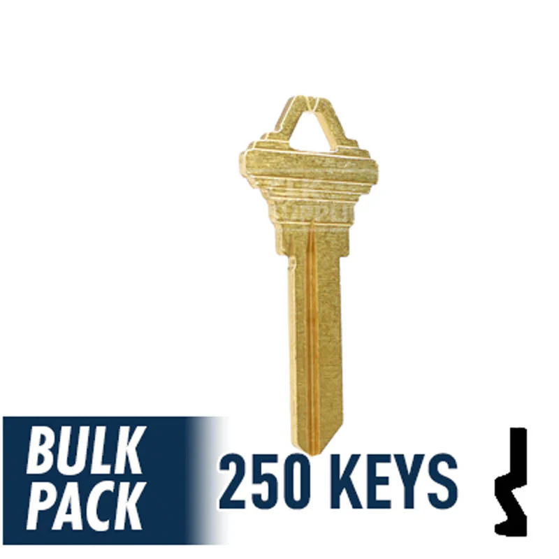 Uncut Key Blank | Schlage | SC4 - 250 Pack by Ilco - Image 16