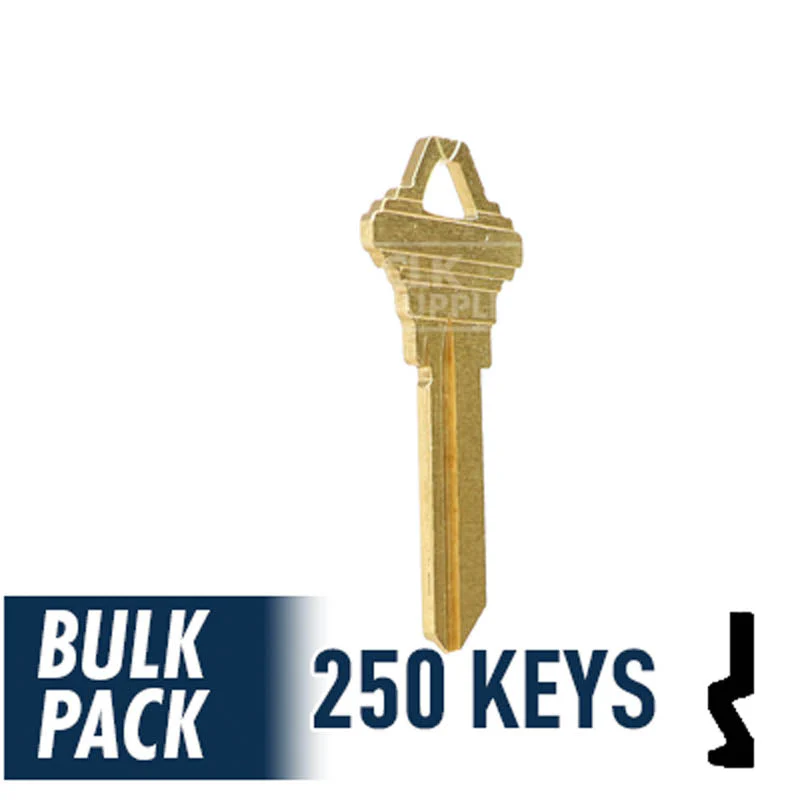 Uncut Key Blank | Schlage | SC4 - 250 Pack by Ilco - Image 17