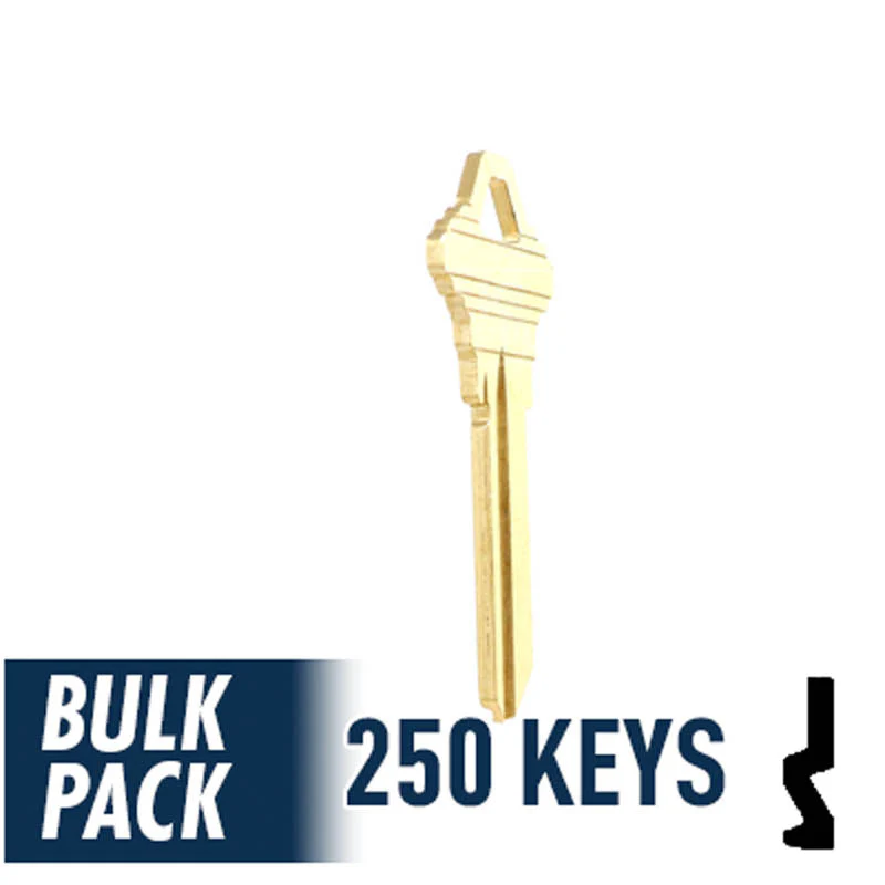 Uncut Key Blank | Schlage | SC4 - 250 Pack by Ilco - Image 18