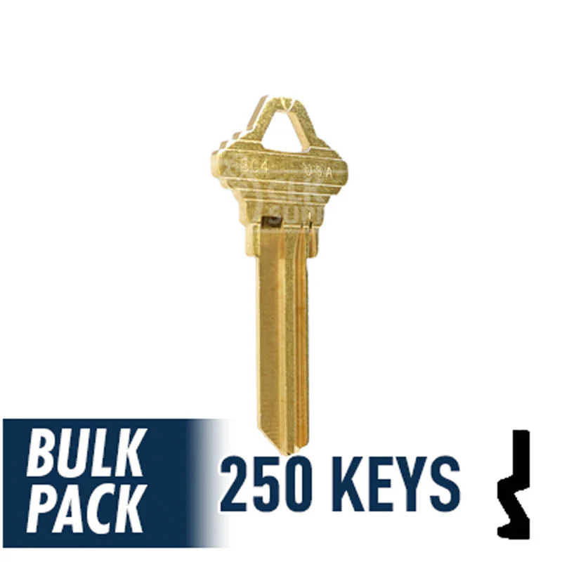 Uncut Key Blank | Schlage | SC4 - 250 Pack by Ilco - Image 4