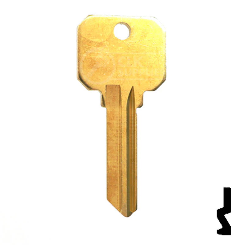 Uncut Neuter Bow Key Blank | Schlage | SC4 - Image 2
