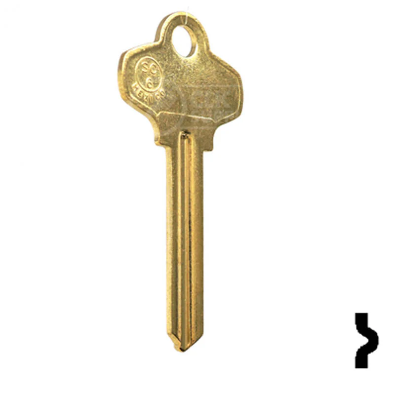 Uncut Key Blank | Schlage | SC6, 1307A - Image 4