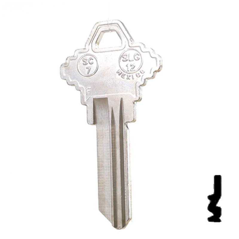 Uncut Key Blank | Schlage | SC7, 1145F - Image 12