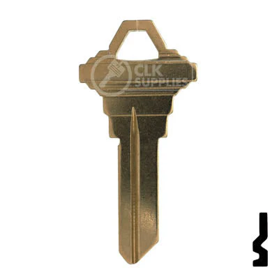Uncut Key Blank | Schlage | SC8, 1145E - Image 13
