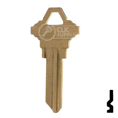 Uncut Key Blank | Schlage | SC8, 1145E - Image 24
