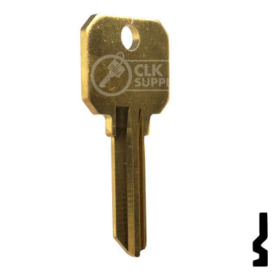 Uncut DND Key Blank | Schlage | SC8 - Image 16
