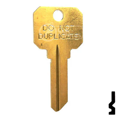 Uncut DND Key Blank | Schlage | SC8 - Image 2