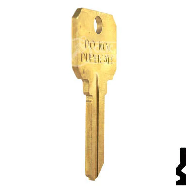 Uncut DND Key Blank | Schlage | SC8 - Image 5