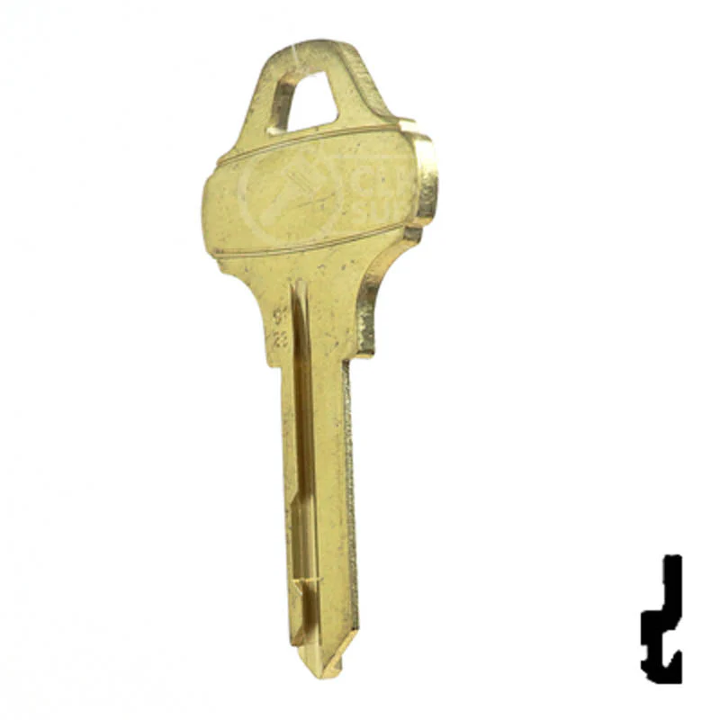 Uncut Key Blank | Schlage Everest | C123 - Image 10