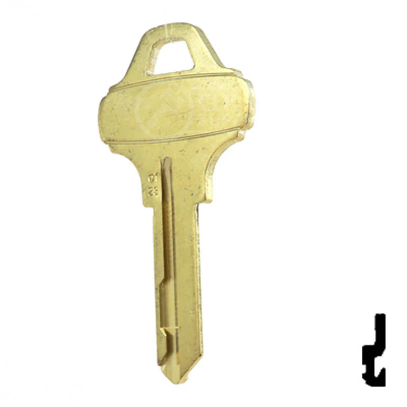 Uncut Key Blank | Schlage Everest | C123 - Image 11