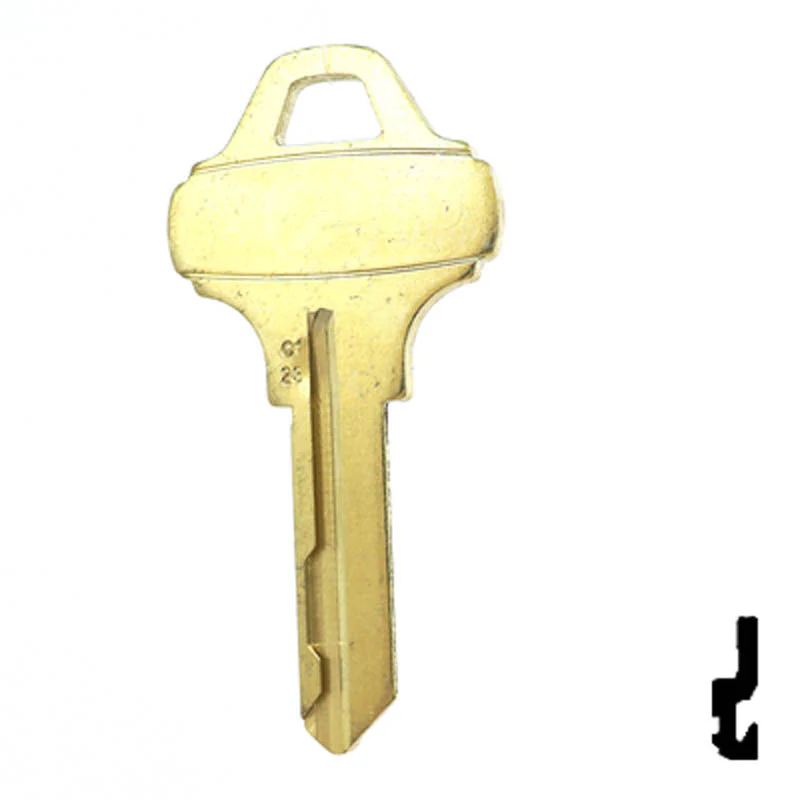 Uncut Key Blank | Schlage Everest | C123 - Image 12