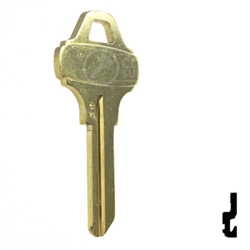 Uncut Key Blank | Schlage Everest | C123 - Image 16