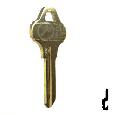 Uncut Key Blank | Schlage Everest | C234 - Image 16