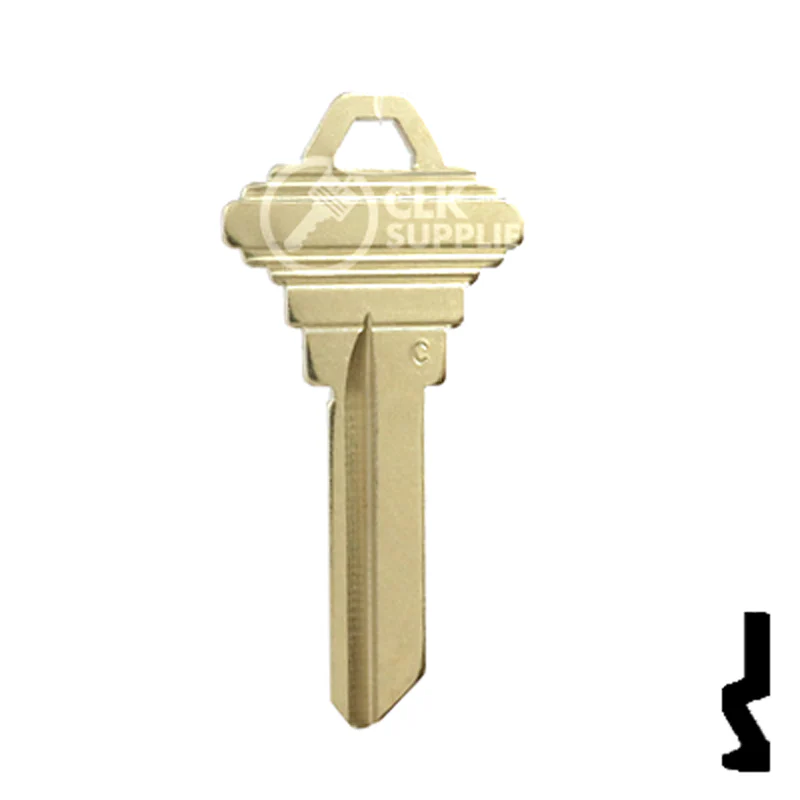 Uncut Key Blank | Schlage | 101C, SC4-NS - Image 14