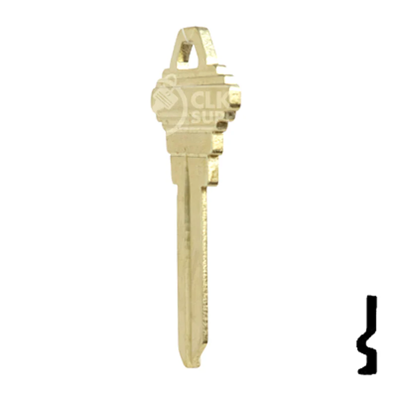 Uncut Key Blank | Schlage | SLG-5S, 101-E, SC9-NS - Image 21