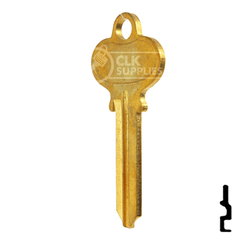 Uncut Key Blank | Segal | SE8-BR - Image 10