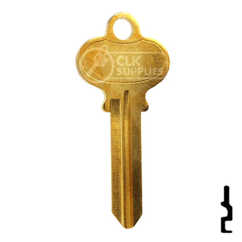 Uncut Key Blank | Segal | SE8-BR - Image 14