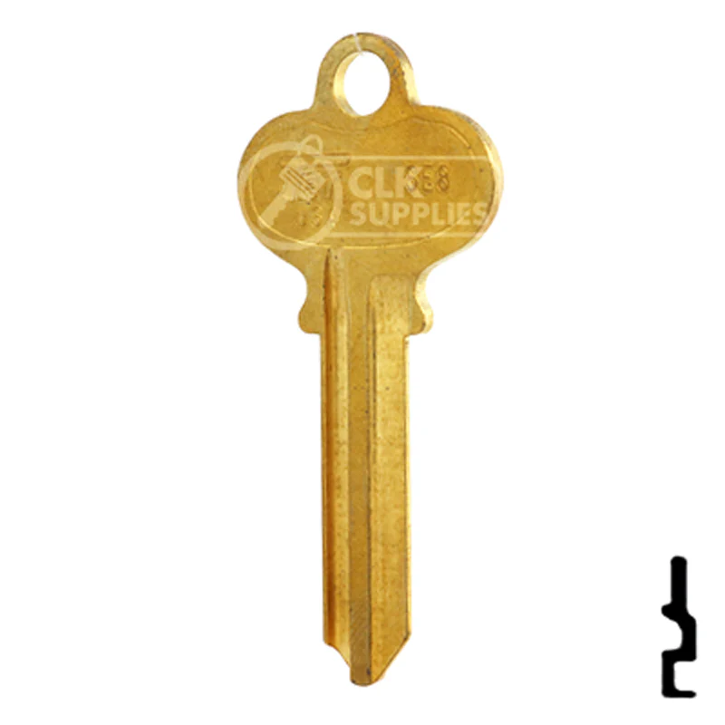 Uncut Key Blank | Segal | SE8-BR - Image 23