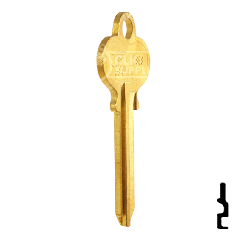 Uncut Key Blank | Segal | SE8-BR - Image 5