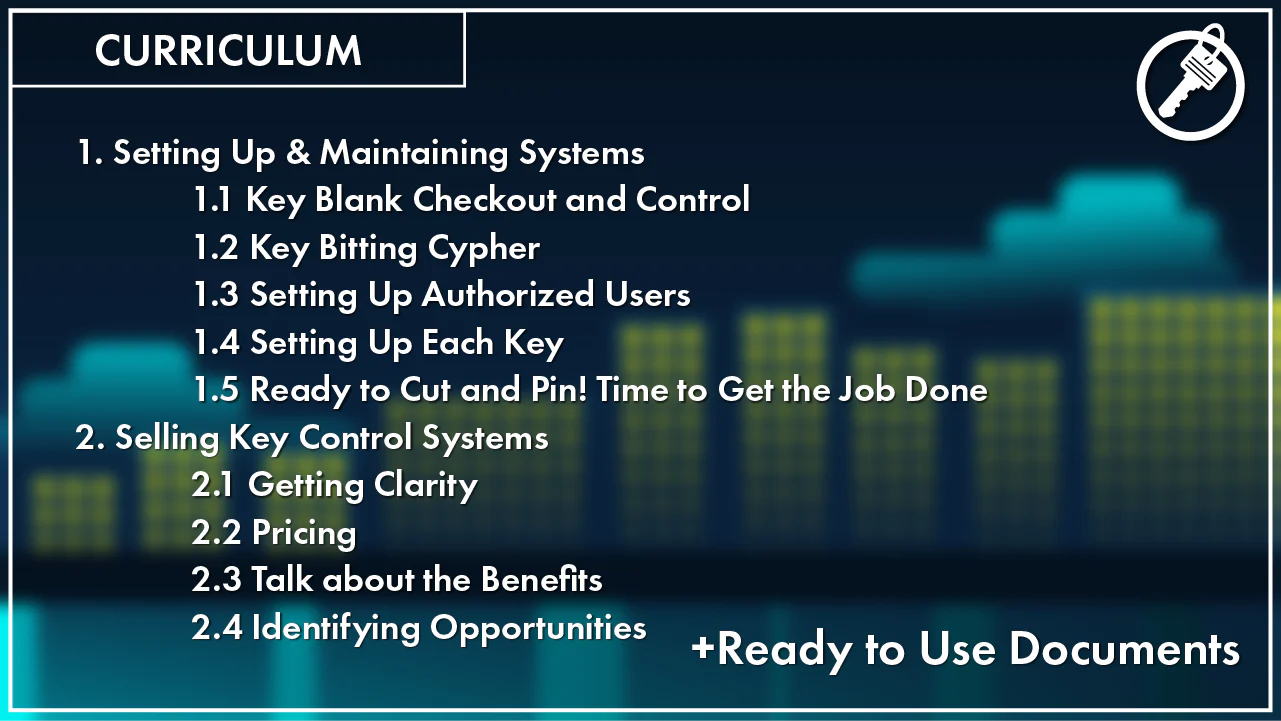 Setup, Manage, & Sell Restricted Key Systems - Image 5