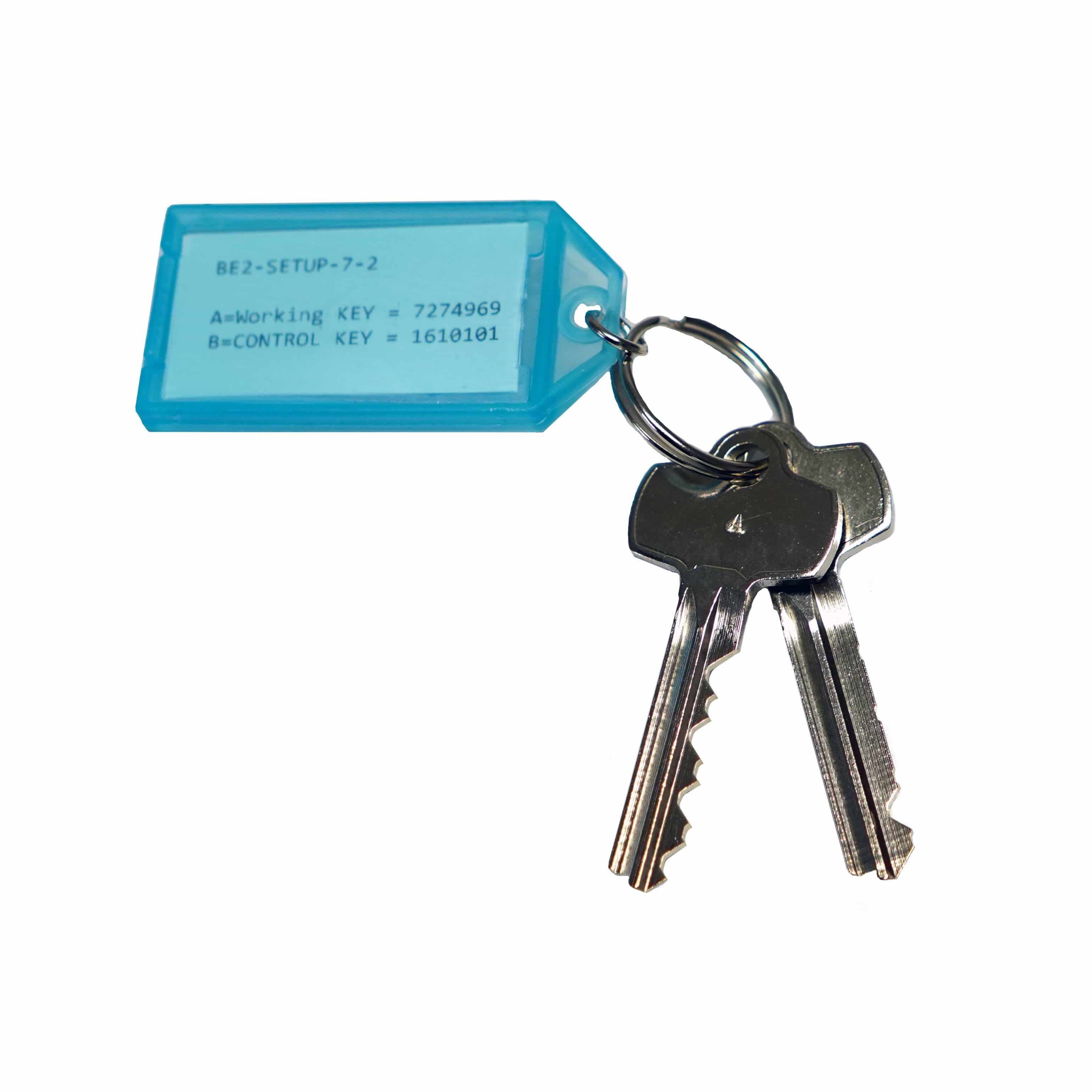 SFIC A2 7 Pin Setup Keys with Pinning Chart - Image 2
