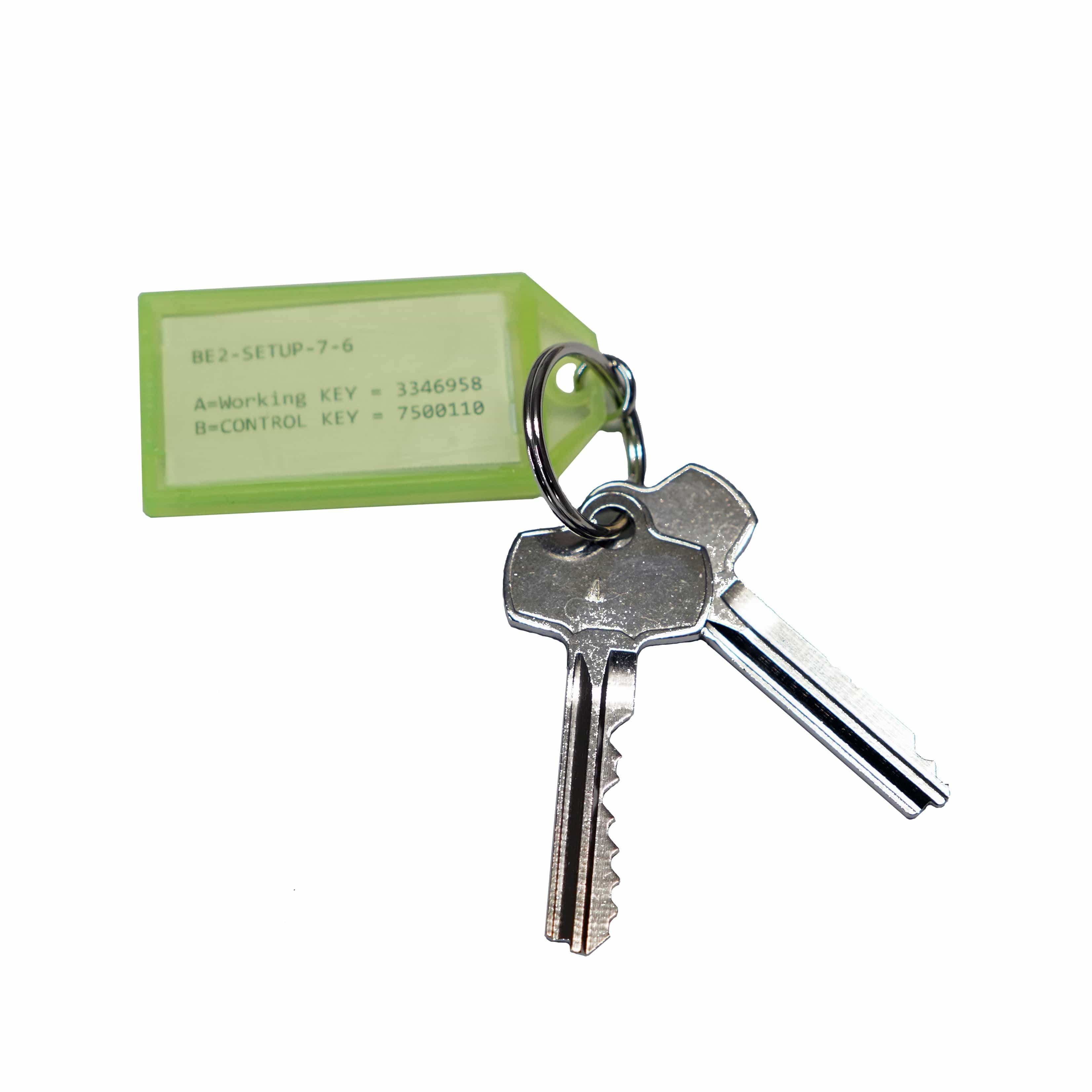 SFIC A2 7 Pin Setup Keys with Pinning Chart - Image 3