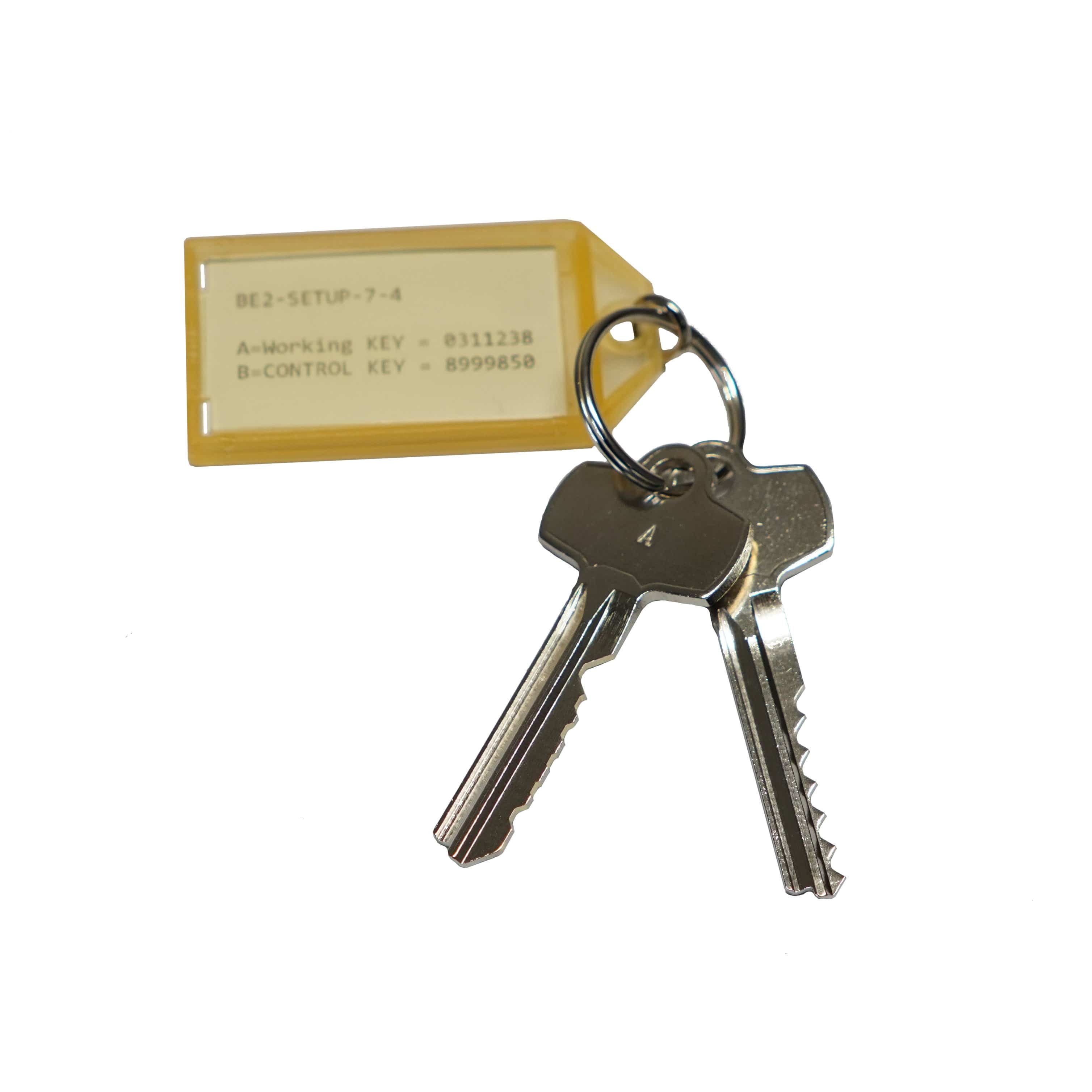SFIC A2 7 Pin Setup Keys with Pinning Chart - Image 5