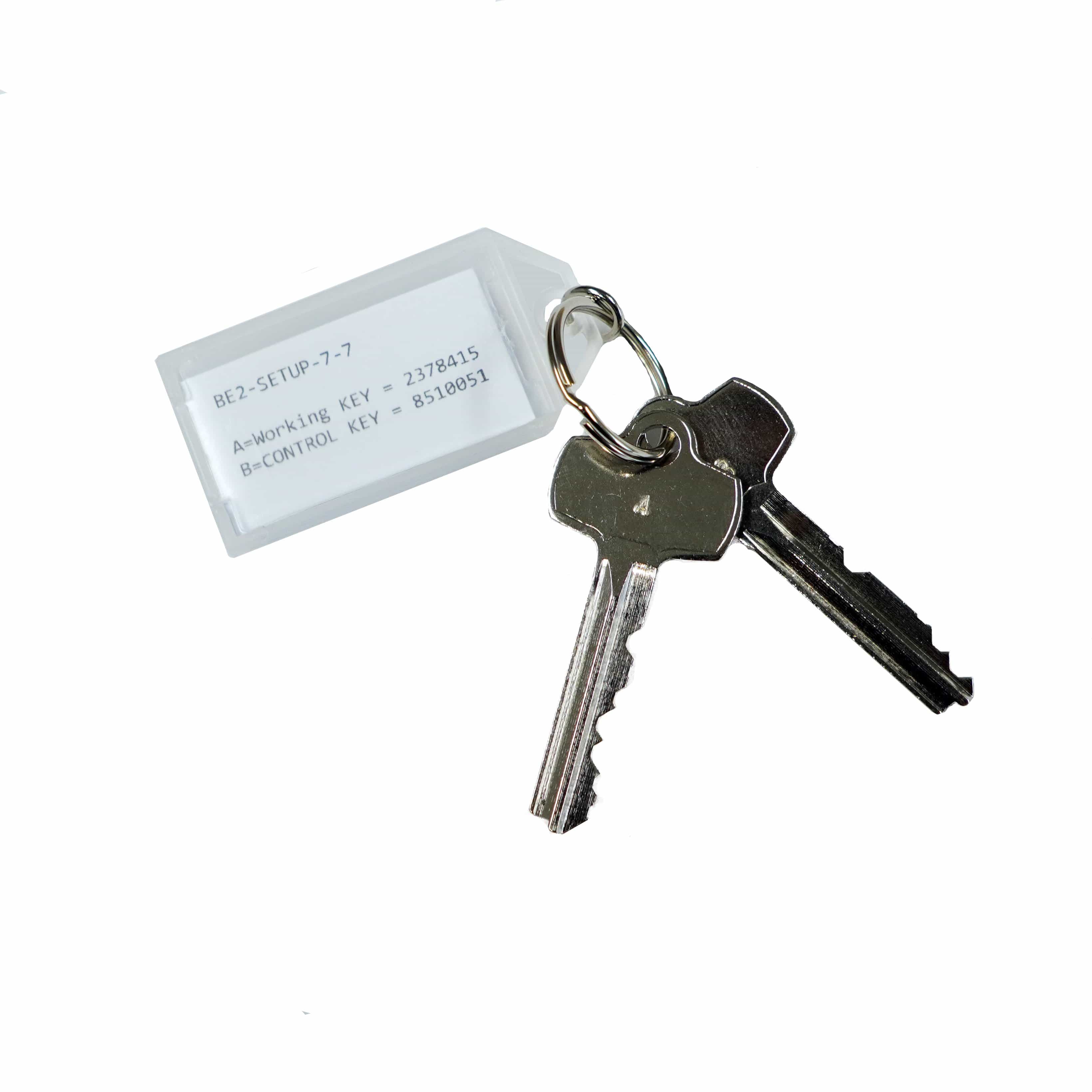 SFIC A2 7 Pin Setup Keys with Pinning Chart - Image 6