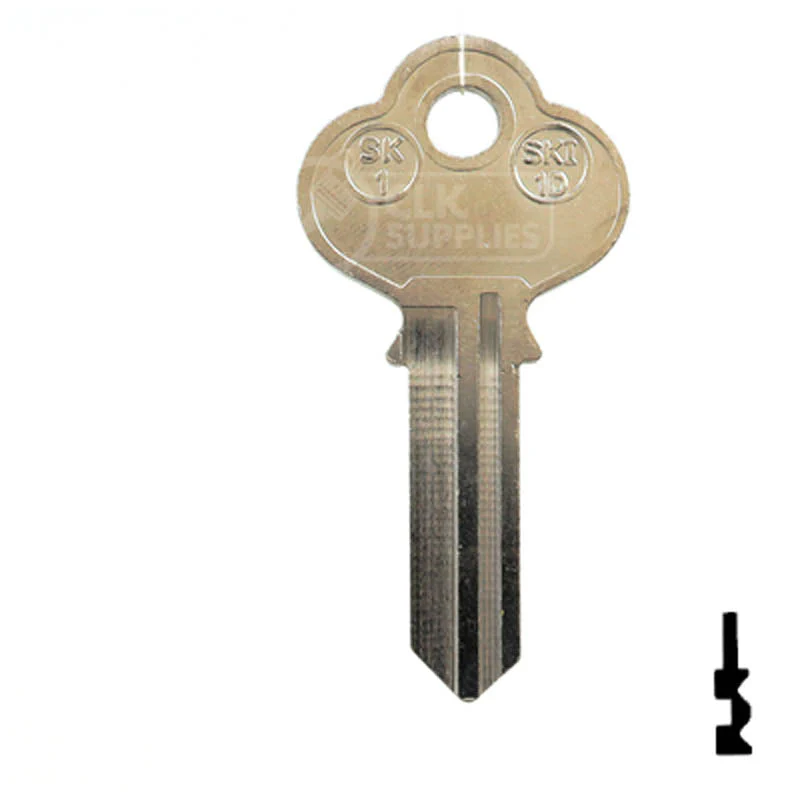 Uncut Key Blank | Corbin Russwin | SK1, R1001EN - Image 13