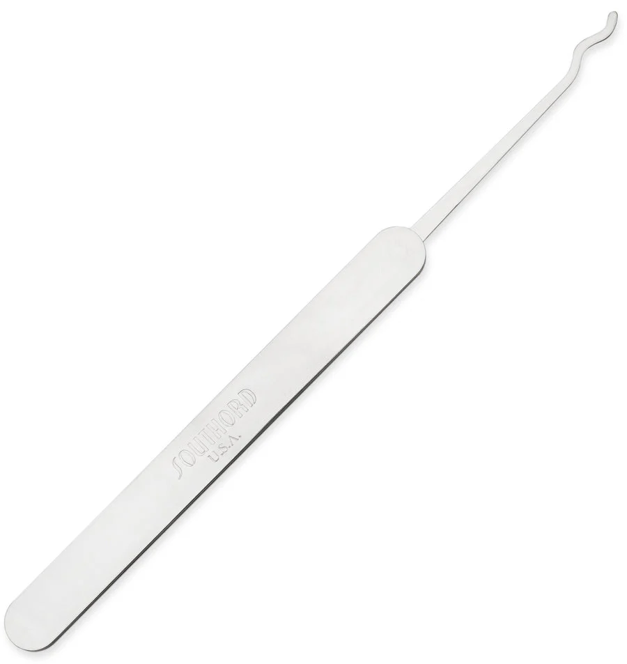 SouthOrd Stretched Rake Slimline Lock Pick w/ Metal Handle