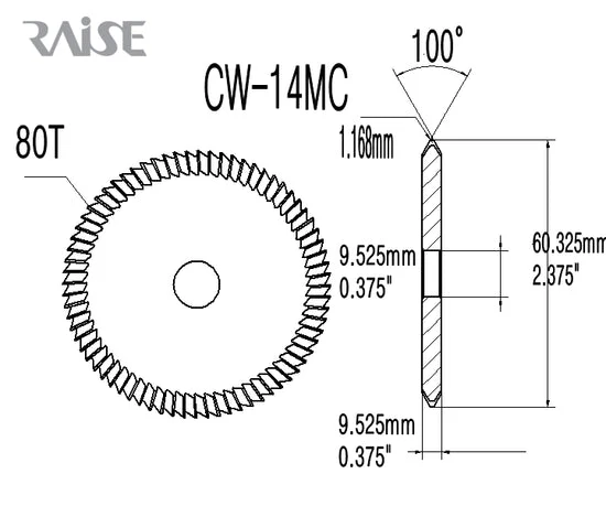 OEM Replacement for Standard Large Cylinder HSS Cutter for 1200 Series Machines