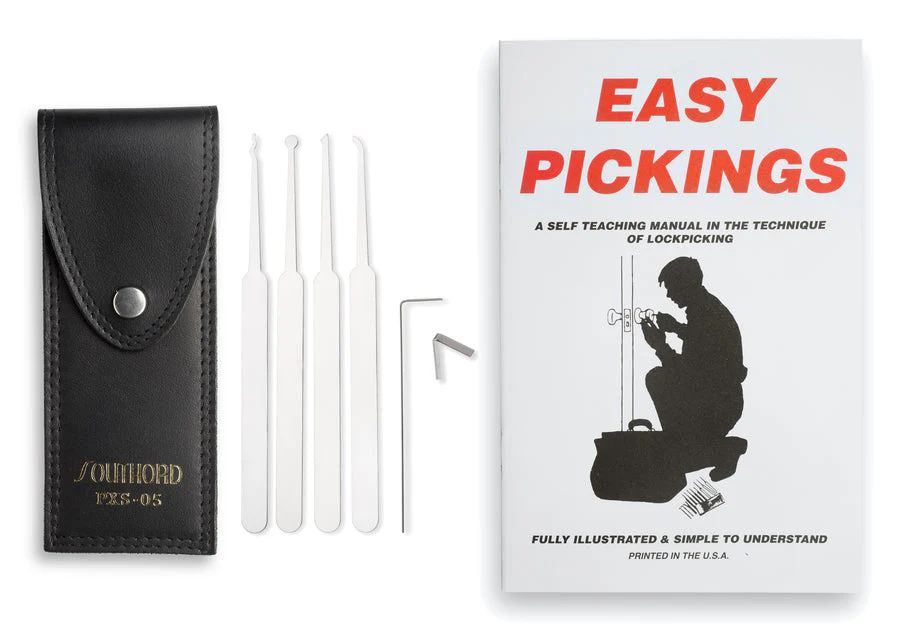 SouthOrd Starter Kit 5pc Lock Pick Set