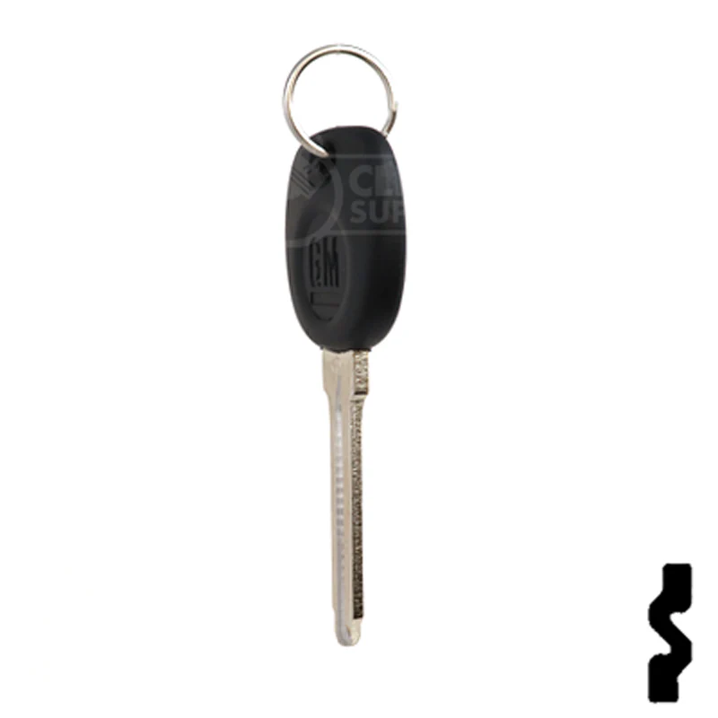 Uncut Transponder Key Blank | 5928819 | GM Logo Circle Plus - Image 20