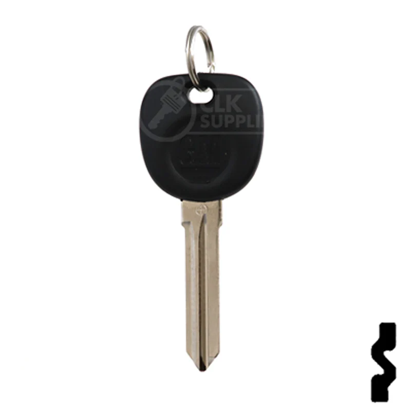 Uncut Transponder Key Blank | 5928819 | GM Logo Circle Plus - Image 24