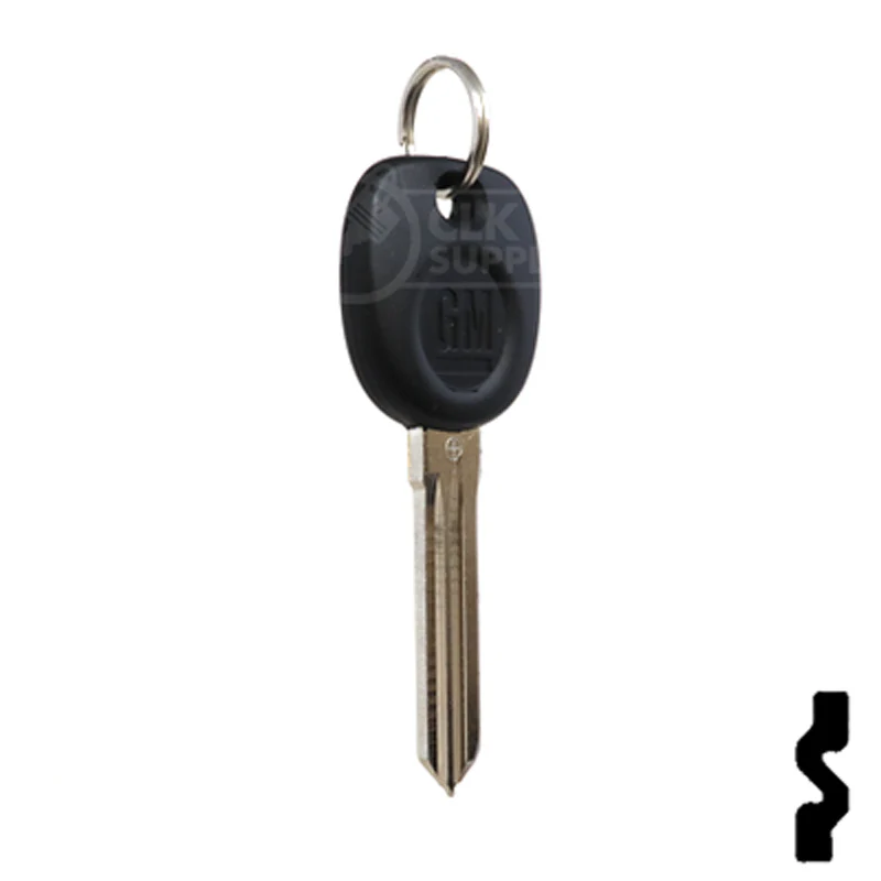 Uncut Transponder Key Blank | 5928819 | GM Logo Circle Plus - Image 4
