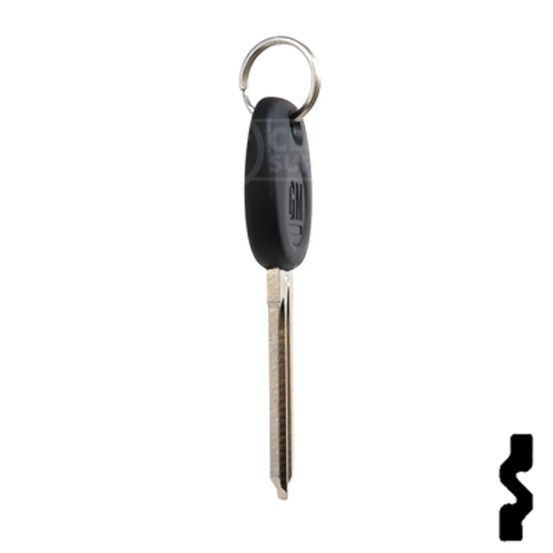 Uncut Transponder Key Blank | 5928819 | GM Logo Circle Plus - Image 6