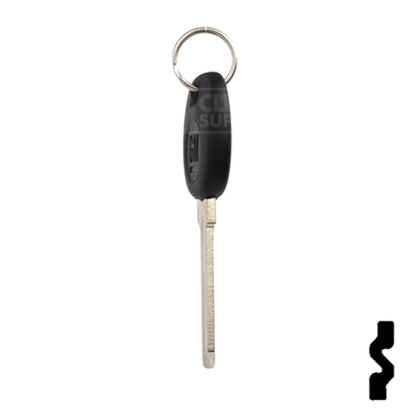 Uncut Transponder Key Blank | 5928819 | GM Logo Circle Plus - Image 8