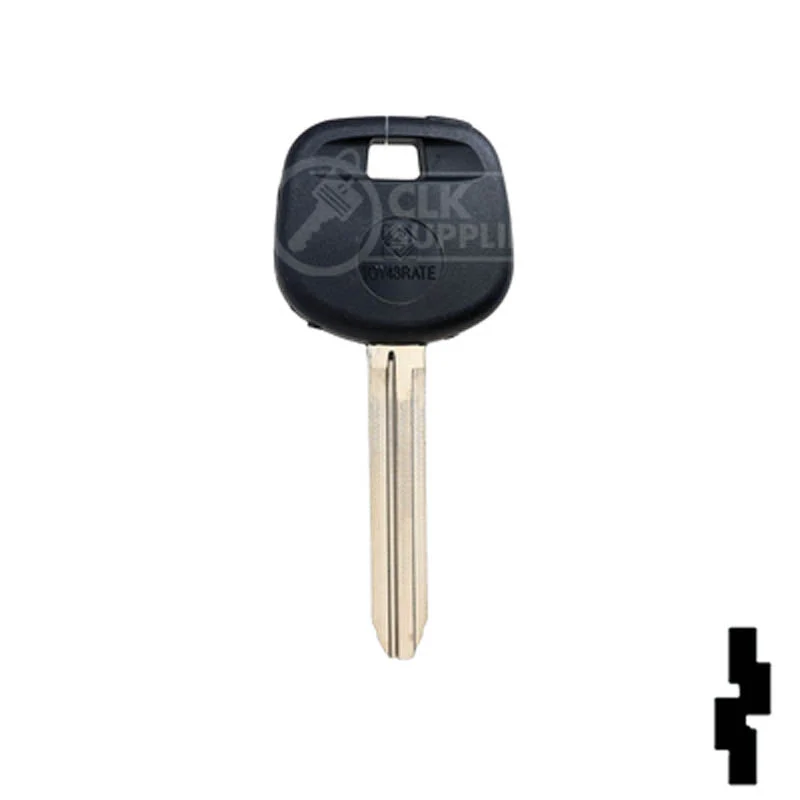 OEM Uncut "G" Transponder Key | Subaru | TOY43RT45 - Image 2