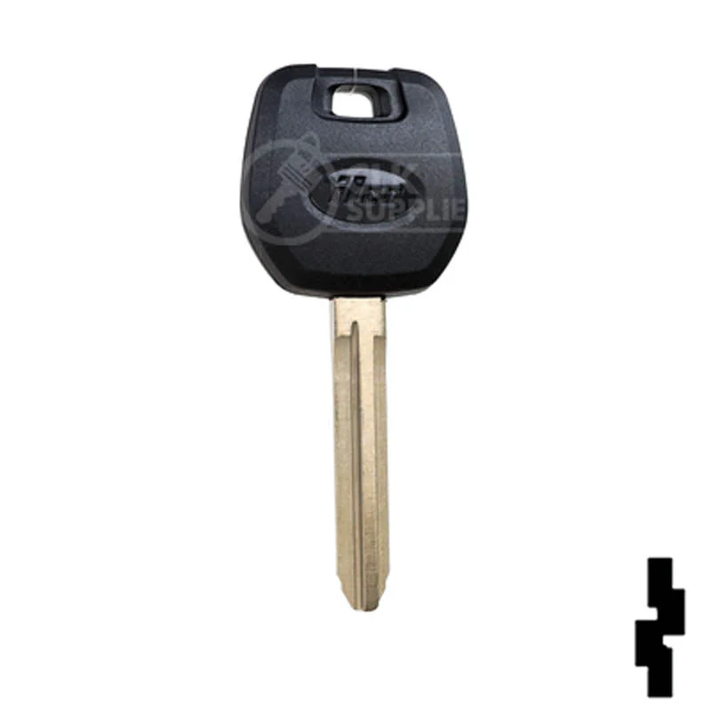 OEM Uncut "H' Transponder Key |  Subaru |  TOY43RH-PT - Image 2