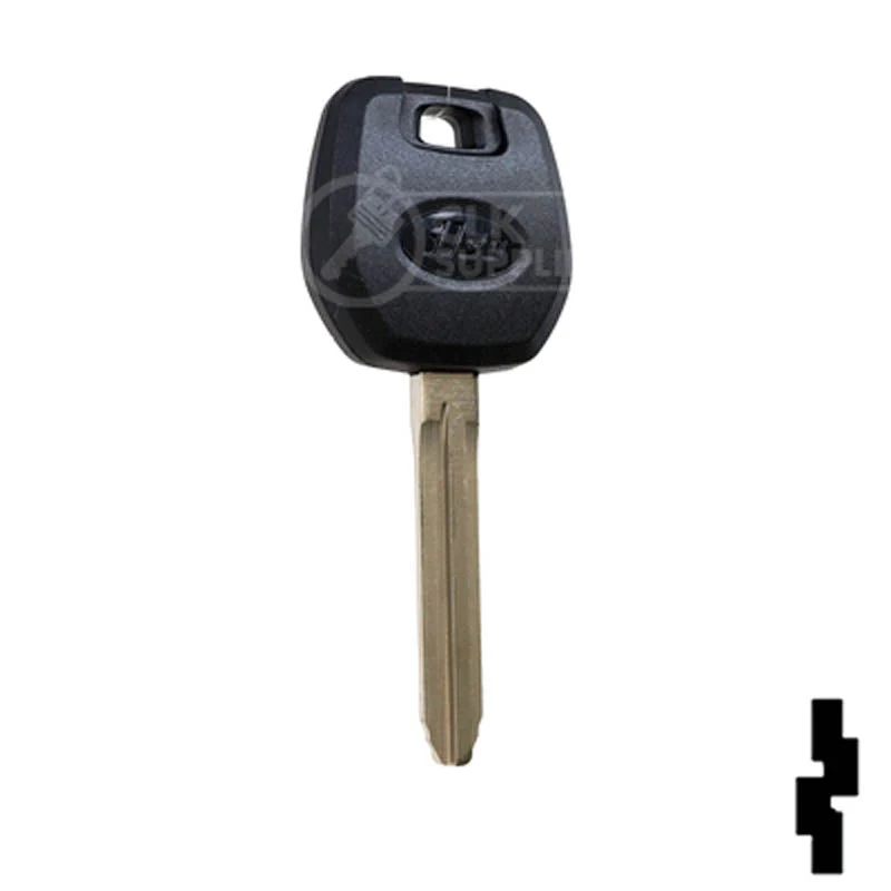 OEM Uncut "H' Transponder Key |  Subaru |  TOY43RH-PT - Image 3