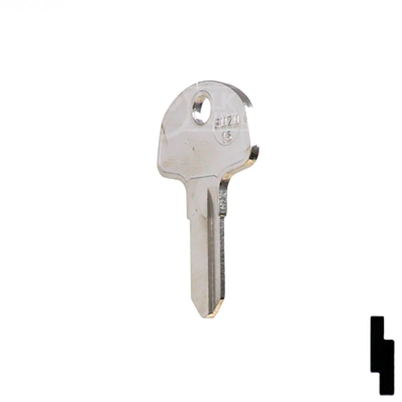 Uncut Key Blank | Suzuki Motorcycle | SUZ10 - Image 10