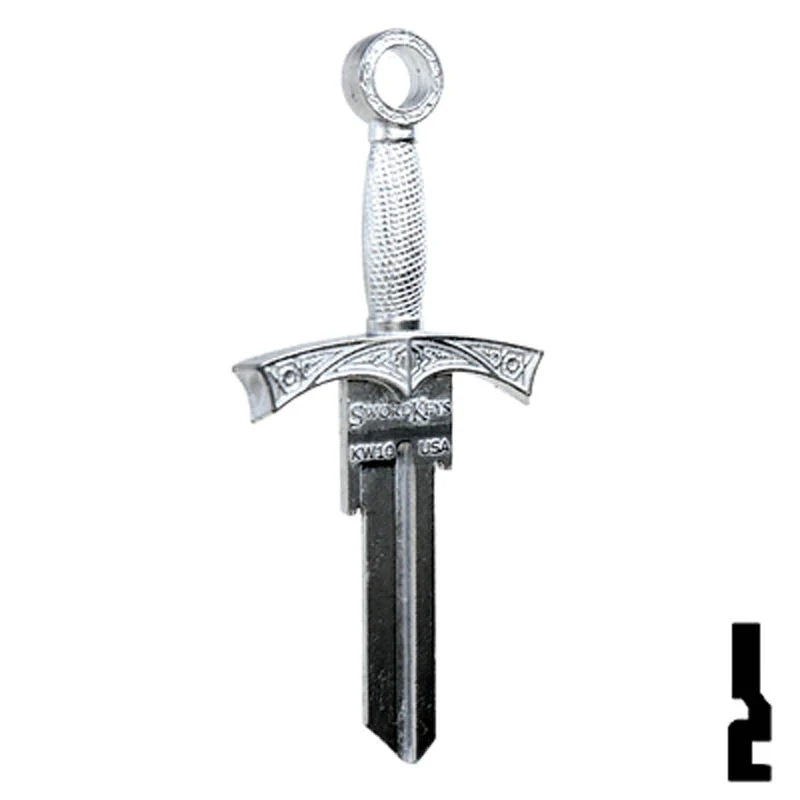 Uncut Key Blank | Forged , SWORD , Kwikset | KW1, KW10 - Image 3