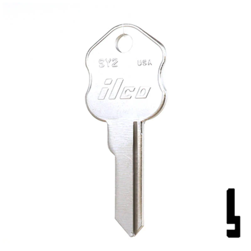 Uncut Key Blank | Security, Kumahira | SY2 - Image 23