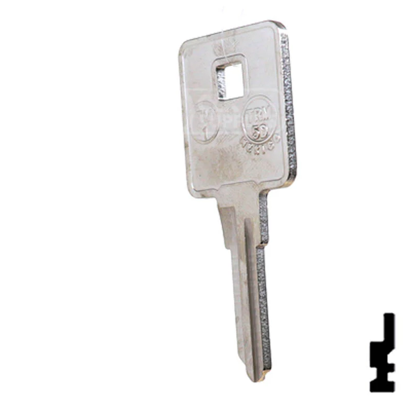 Uncut Key Blank | TriMark | TM1, 1601 - Image 10