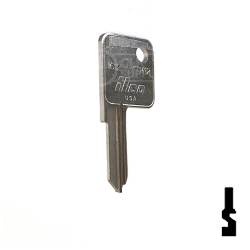 Uncut Key Blank | TriMark | TM12, 1612 - Image 4