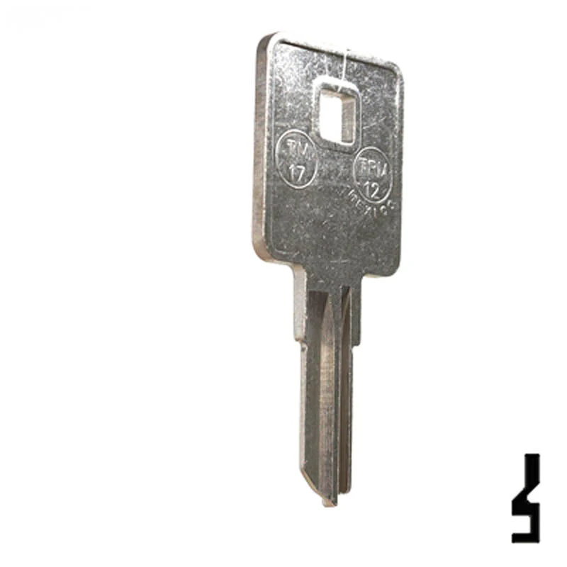 Uncut Key Blank | TriMark | TM17, 1651 - Image 16