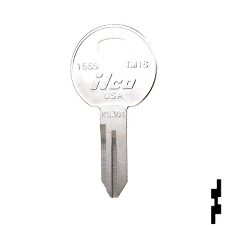 Uncut Key Blank | TriMark | TM18, 1665 - Image 24