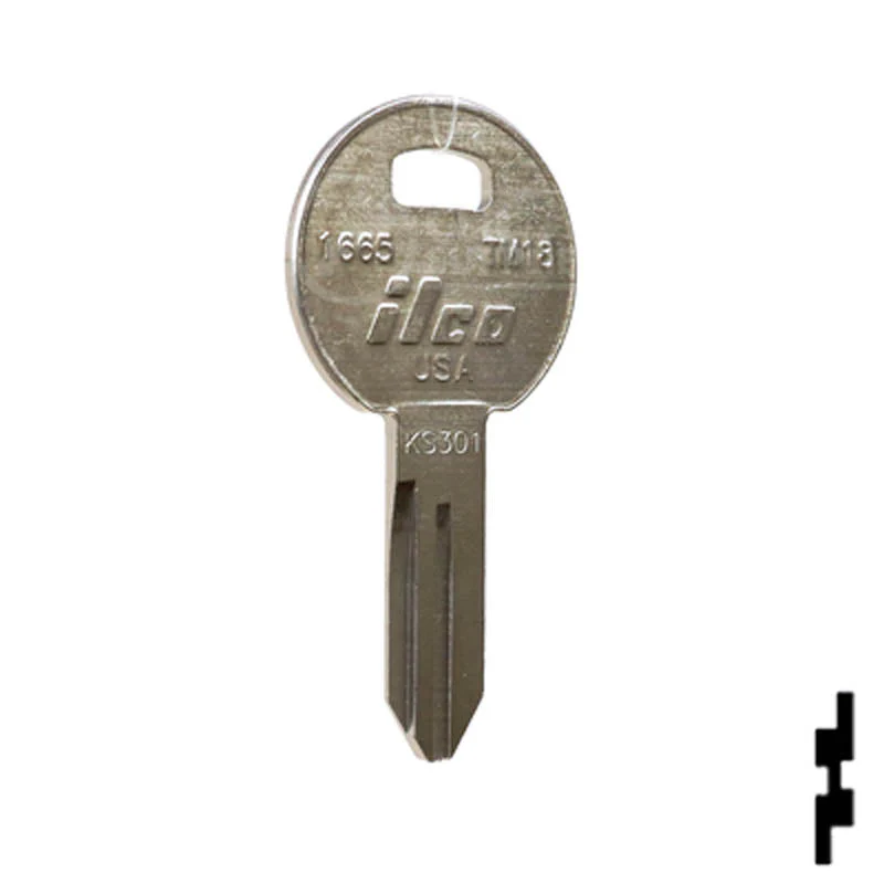 Uncut Key Blank | TriMark | TM18, 1665 - Image 3
